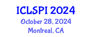 International Conference on Legal, Security and Privacy Issues (ICLSPI) October 28, 2024 - Montreal, Canada