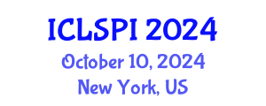 International Conference on Legal, Security and Privacy Issues (ICLSPI) October 10, 2024 - New York, United States
