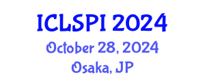 International Conference on Legal, Security and Privacy Issues (ICLSPI) October 28, 2024 - Osaka, Japan