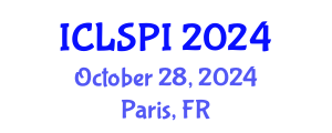 International Conference on Legal, Security and Privacy Issues (ICLSPI) October 28, 2024 - Paris, France