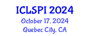 International Conference on Legal, Security and Privacy Issues (ICLSPI) October 17, 2024 - Quebec City, Canada