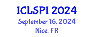 International Conference on Legal, Security and Privacy Issues (ICLSPI) September 16, 2024 - Nice, France