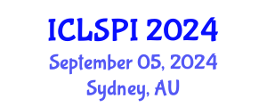 International Conference on Legal, Security and Privacy Issues (ICLSPI) September 05, 2024 - Sydney, Australia