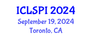 International Conference on Legal, Security and Privacy Issues (ICLSPI) September 19, 2024 - Toronto, Canada