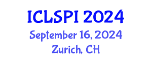 International Conference on Legal, Security and Privacy Issues (ICLSPI) September 16, 2024 - Zurich, Switzerland