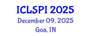 International Conference on Legal, Security and Privacy Issues (ICLSPI) December 09, 2025 - Goa, India