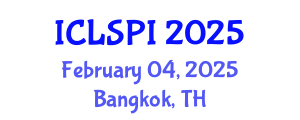 International Conference on Legal, Security and Privacy Issues (ICLSPI) February 04, 2025 - Bangkok, Thailand