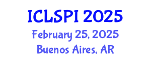 International Conference on Legal, Security and Privacy Issues (ICLSPI) February 25, 2025 - Buenos Aires, Argentina
