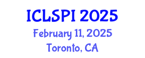 International Conference on Legal, Security and Privacy Issues (ICLSPI) February 11, 2025 - Toronto, Canada
