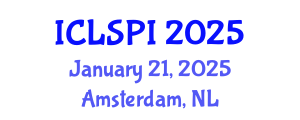 International Conference on Legal, Security and Privacy Issues (ICLSPI) January 21, 2025 - Amsterdam, Netherlands