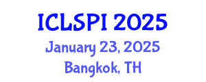 International Conference on Legal, Security and Privacy Issues (ICLSPI) January 23, 2025 - Bangkok, Thailand