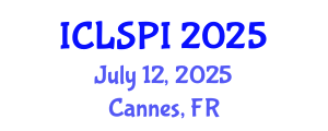 International Conference on Legal, Security and Privacy Issues (ICLSPI) July 12, 2025 - Cannes, France