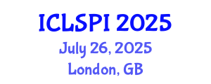 International Conference on Legal, Security and Privacy Issues (ICLSPI) July 26, 2025 - London, United Kingdom
