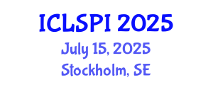 International Conference on Legal, Security and Privacy Issues (ICLSPI) July 15, 2025 - Stockholm, Sweden