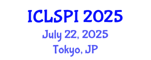International Conference on Legal, Security and Privacy Issues (ICLSPI) July 22, 2025 - Tokyo, Japan