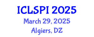 International Conference on Legal, Security and Privacy Issues (ICLSPI) March 29, 2025 - Algiers, Algeria