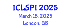 International Conference on Legal, Security and Privacy Issues (ICLSPI) March 15, 2025 - London, United Kingdom