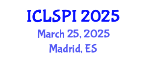 International Conference on Legal, Security and Privacy Issues (ICLSPI) March 25, 2025 - Madrid, Spain