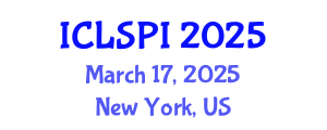 International Conference on Legal, Security and Privacy Issues (ICLSPI) March 17, 2025 - New York, United States