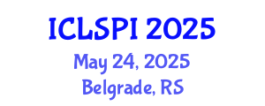 International Conference on Legal, Security and Privacy Issues (ICLSPI) May 24, 2025 - Belgrade, Serbia