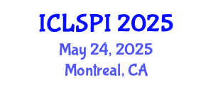 International Conference on Legal, Security and Privacy Issues (ICLSPI) May 24, 2025 - Montreal, Canada