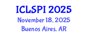 International Conference on Legal, Security and Privacy Issues (ICLSPI) November 18, 2025 - Buenos Aires, Argentina