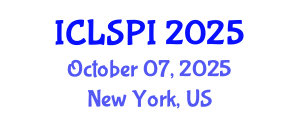 International Conference on Legal, Security and Privacy Issues (ICLSPI) October 07, 2025 - New York, United States