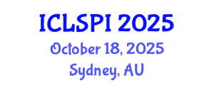 International Conference on Legal, Security and Privacy Issues (ICLSPI) October 18, 2025 - Sydney, Australia