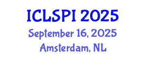 International Conference on Legal, Security and Privacy Issues (ICLSPI) September 16, 2025 - Amsterdam, Netherlands