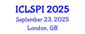 International Conference on Legal, Security and Privacy Issues (ICLSPI) September 23, 2025 - London, United Kingdom