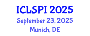 International Conference on Legal, Security and Privacy Issues (ICLSPI) September 23, 2025 - Munich, Germany
