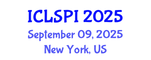 International Conference on Legal, Security and Privacy Issues (ICLSPI) September 09, 2025 - New York, United States