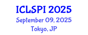 International Conference on Legal, Security and Privacy Issues (ICLSPI) September 09, 2025 - Tokyo, Japan