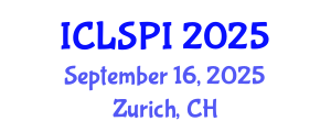 International Conference on Legal, Security and Privacy Issues (ICLSPI) September 16, 2025 - Zurich, Switzerland