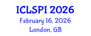 International Conference on Legal, Security and Privacy Issues (ICLSPI) February 16, 2026 - London, United Kingdom International Conference on Legal, Security and Privacy Issues (ICLSPI) February 16, 2026 - London, United Kingdom
