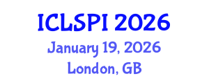 International Conference on Legal, Security and Privacy Issues (ICLSPI) January 19, 2026 - London, United Kingdom International Conference on Legal, Security and Privacy Issues (ICLSPI) January 19, 2026 - London, United Kingdom