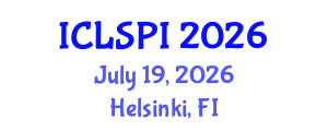 International Conference on Legal, Security and Privacy Issues (ICLSPI) July 19, 2026 - Helsinki, Finland International Conference on Legal, Security and Privacy Issues (ICLSPI) July 19, 2026 - Helsinki, Finland