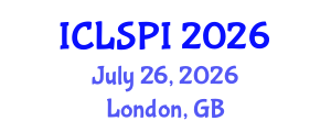International Conference on Legal, Security and Privacy Issues (ICLSPI) July 26, 2026 - London, United Kingdom International Conference on Legal, Security and Privacy Issues (ICLSPI) July 26, 2026 - London, United Kingdom