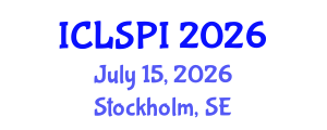 International Conference on Legal, Security and Privacy Issues (ICLSPI) July 15, 2026 - Stockholm, Sweden International Conference on Legal, Security and Privacy Issues (ICLSPI) July 15, 2026 - Stockholm, Sweden