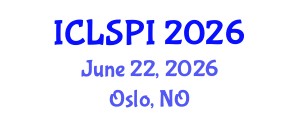 International Conference on Legal, Security and Privacy Issues (ICLSPI) June 22, 2026 - Oslo, Norway International Conference on Legal, Security and Privacy Issues (ICLSPI) June 22, 2026 - Oslo, Norway