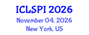 International Conference on Legal, Security and Privacy Issues (ICLSPI) November 04, 2026 - New York, United States International Conference on Legal, Security and Privacy Issues (ICLSPI) November 04, 2026 - New York, United States