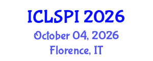 International Conference on Legal, Security and Privacy Issues (ICLSPI) October 04, 2026 - Florence, Italy International Conference on Legal, Security and Privacy Issues (ICLSPI) October 04, 2026 - Florence, Italy