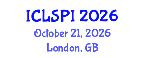 International Conference on Legal, Security and Privacy Issues (ICLSPI) October 21, 2026 - London, United Kingdom International Conference on Legal, Security and Privacy Issues (ICLSPI) October 21, 2026 - London, United Kingdom