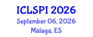 International Conference on Legal, Security and Privacy Issues (ICLSPI) September 06, 2026 - Málaga, Spain International Conference on Legal, Security and Privacy Issues (ICLSPI) September 06, 2026 - Málaga, Spain
