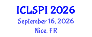 International Conference on Legal, Security and Privacy Issues (ICLSPI) September 16, 2026 - Nice, France International Conference on Legal, Security and Privacy Issues (ICLSPI) September 16, 2026 - Nice, France