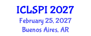 International Conference on Legal, Security and Privacy Issues (ICLSPI) February 25, 2027 - Buenos Aires, Argentina International Conference on Legal, Security and Privacy Issues (ICLSPI) February 25, 2027 - Buenos Aires, Argentina