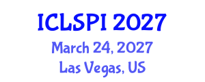 International Conference on Legal, Security and Privacy Issues (ICLSPI) March 24, 2027 - Las Vegas, United States International Conference on Legal, Security and Privacy Issues (ICLSPI) March 24, 2027 - Las Vegas, United States