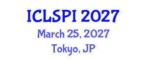 International Conference on Legal, Security and Privacy Issues (ICLSPI) March 25, 2027 - Tokyo, Japan International Conference on Legal, Security and Privacy Issues (ICLSPI) March 25, 2027 - Tokyo, Japan