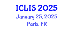 International Conference on Library and Information Science (ICLIS) January 25, 2025 - Paris, France