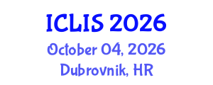 International Conference on Library and Information Studies (ICLIS) October 04, 2026 - Dubrovnik, Croatia